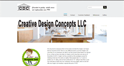 Desktop Screenshot of creativedesignconceptsllc.com